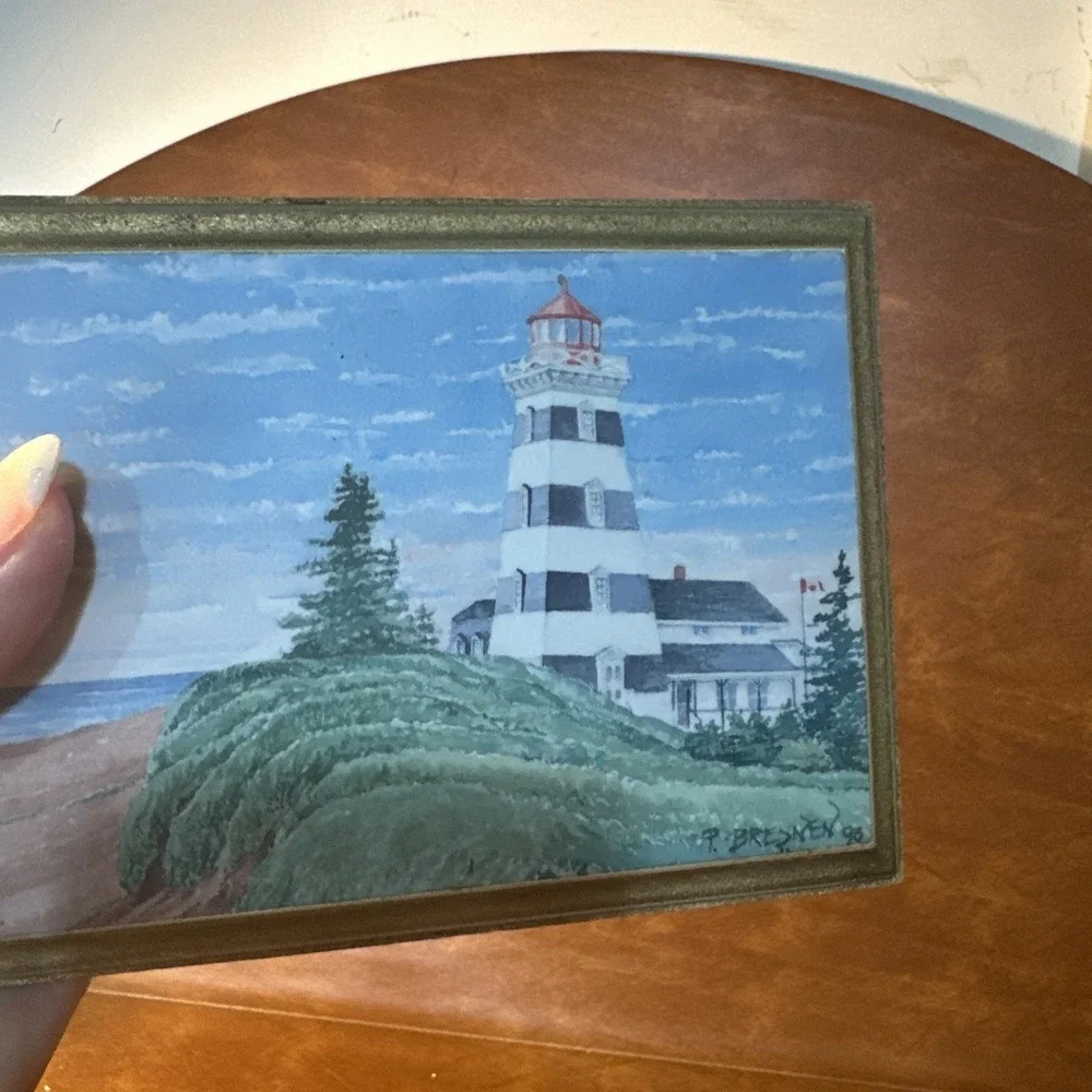 West Point Lighthouse, Prince Edward Island By Peter Benson Studios In 96 6x4.5